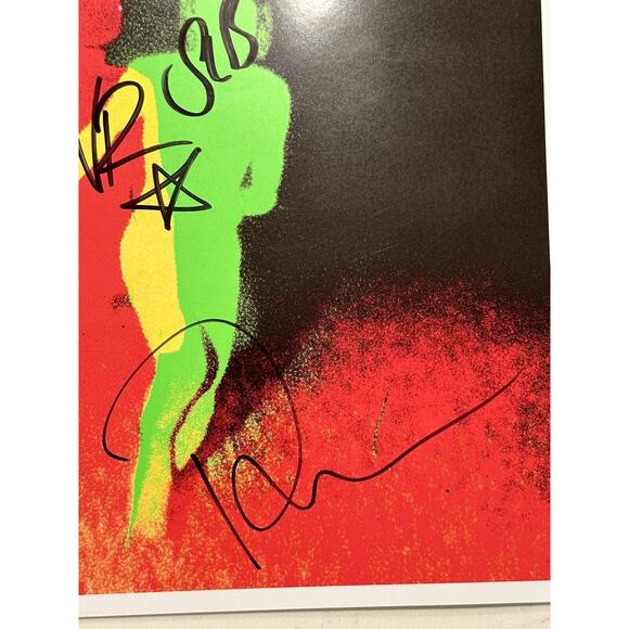 Duran Duran Hand Signed Vinyl Print Plus Album Future Past - Picture 5 of 11
